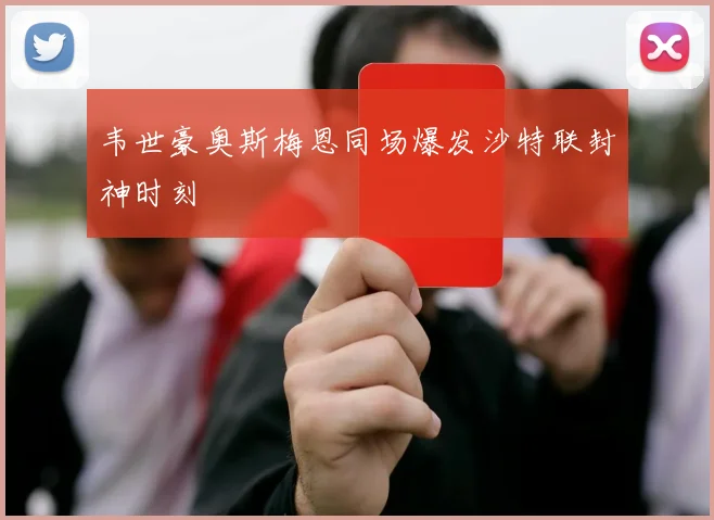 韦世豪奥斯梅恩同场爆发沙特联封神时刻